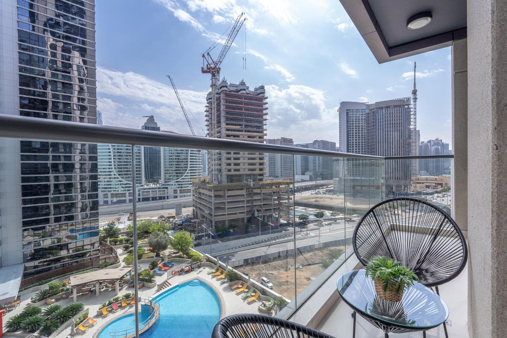 Heaven Crest Vacation Homes Downtown - Studio And 1 Bedroom Suites 2 Minute Walk To Dubai Mall And Burj Khalifa Eksteriør bilde