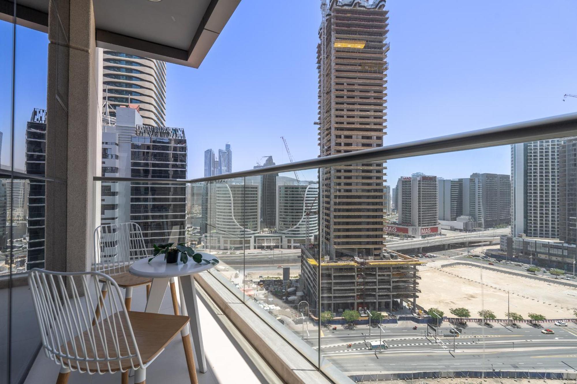 Heaven Crest Vacation Homes Downtown - Studio And 1 Bedroom Suites 2 Minute Walk To Dubai Mall And Burj Khalifa Eksteriør bilde