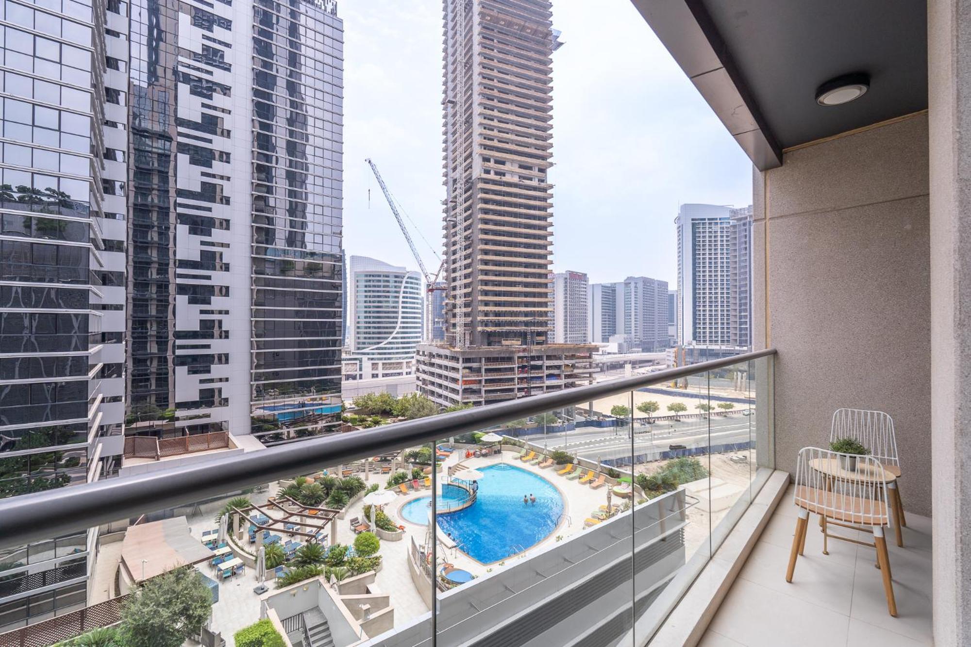 Heaven Crest Vacation Homes Downtown - Studio And 1 Bedroom Suites 2 Minute Walk To Dubai Mall And Burj Khalifa Eksteriør bilde