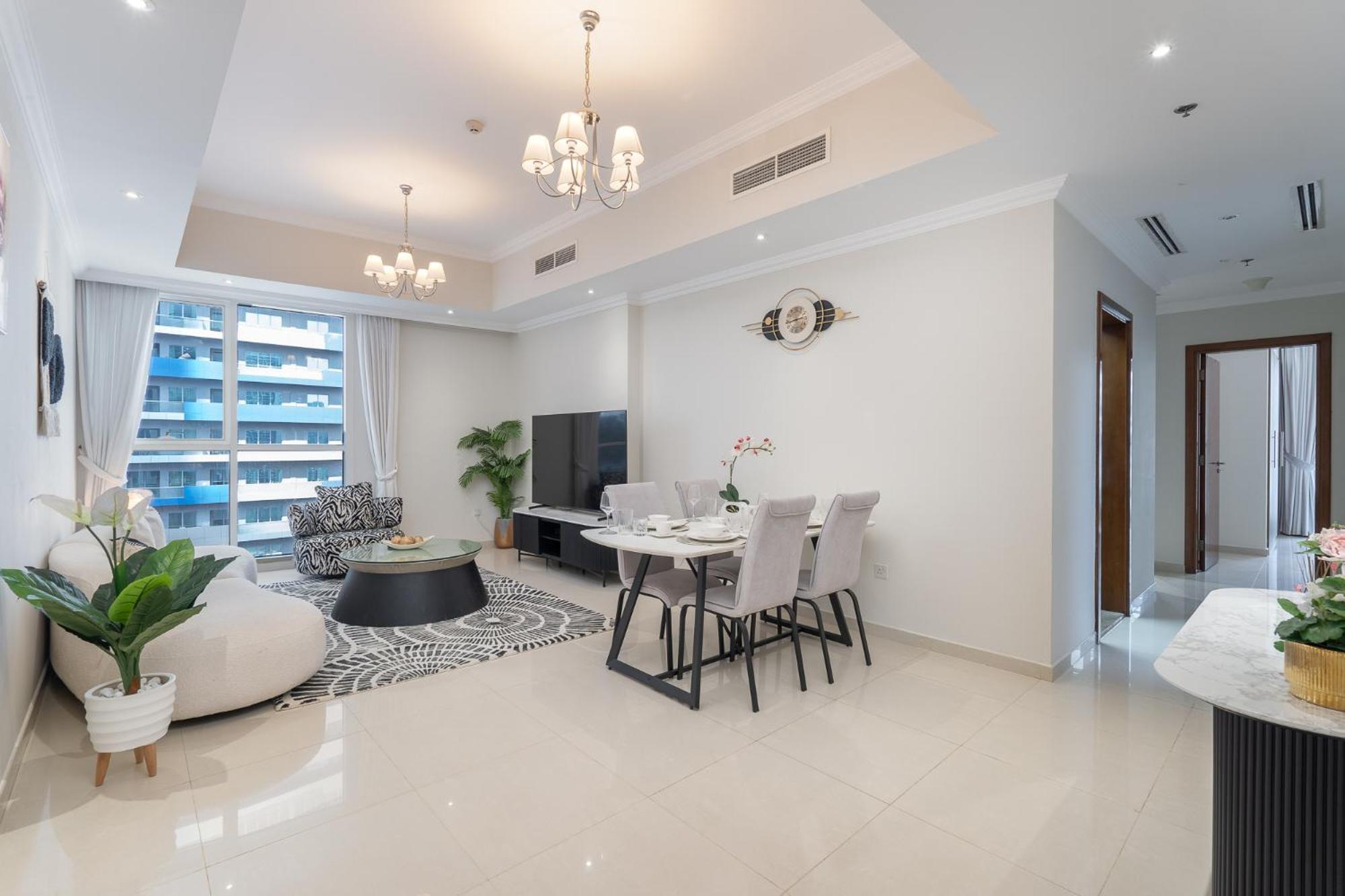 Heaven Crest Vacation Homes Downtown - Studio And 1 Bedroom Suites 2 Minute Walk To Dubai Mall And Burj Khalifa Eksteriør bilde