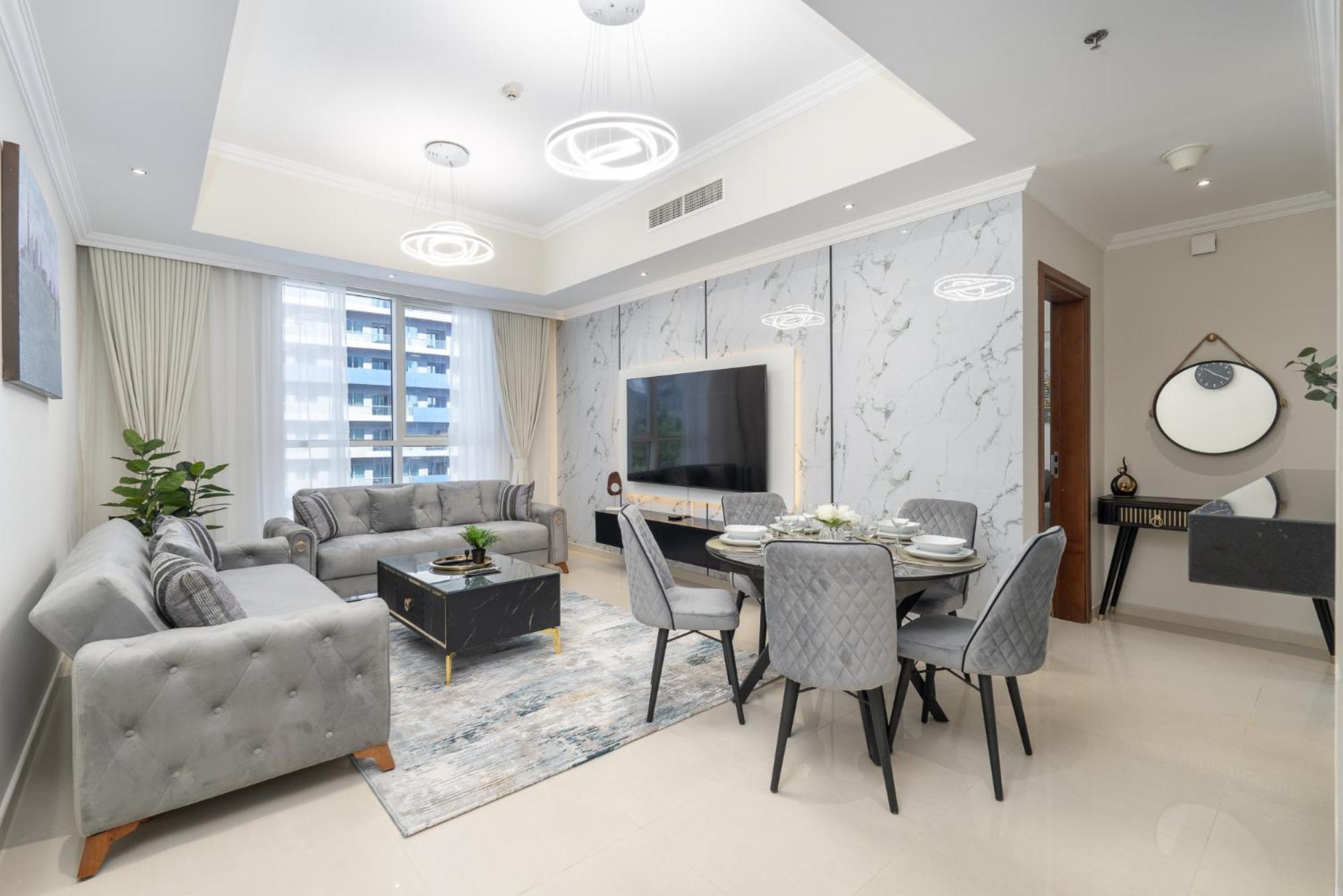 Heaven Crest Vacation Homes Downtown - Studio And 1 Bedroom Suites 2 Minute Walk To Dubai Mall And Burj Khalifa Eksteriør bilde