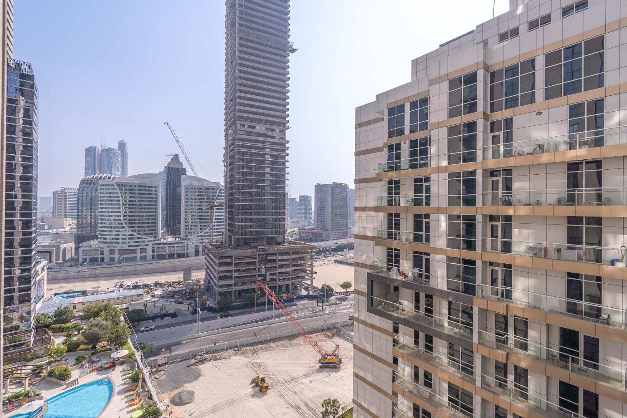 Heaven Crest Vacation Homes Downtown - Studio And 1 Bedroom Suites 2 Minute Walk To Dubai Mall And Burj Khalifa Eksteriør bilde