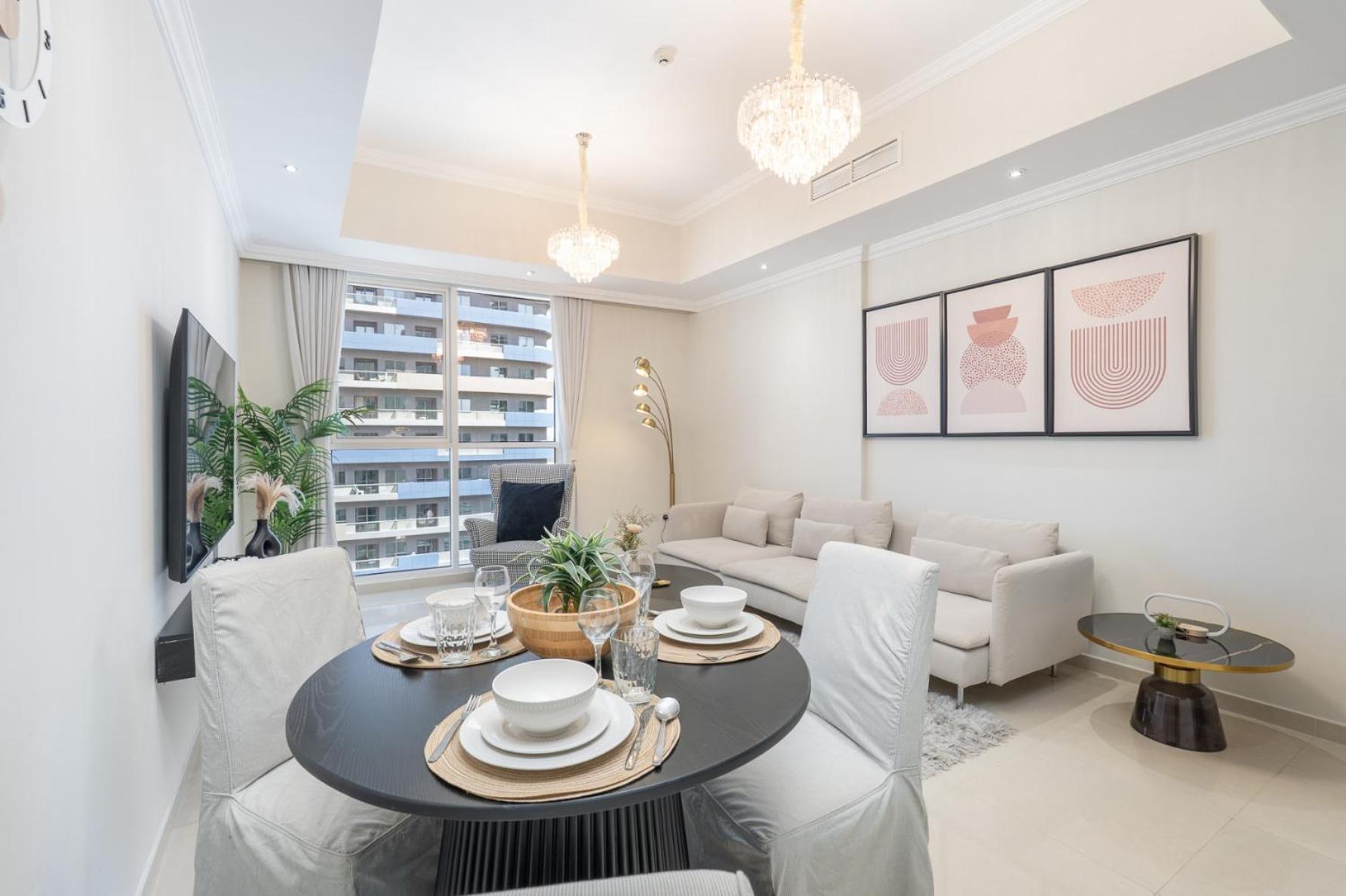 Heaven Crest Vacation Homes Downtown - Studio And 1 Bedroom Suites 2 Minute Walk To Dubai Mall And Burj Khalifa Eksteriør bilde