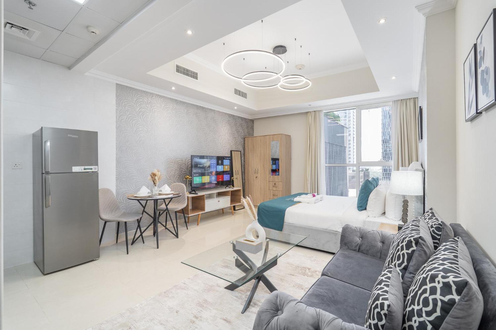 Heaven Crest Vacation Homes Downtown - Studio And 1 Bedroom Suites 2 Minute Walk To Dubai Mall And Burj Khalifa Eksteriør bilde